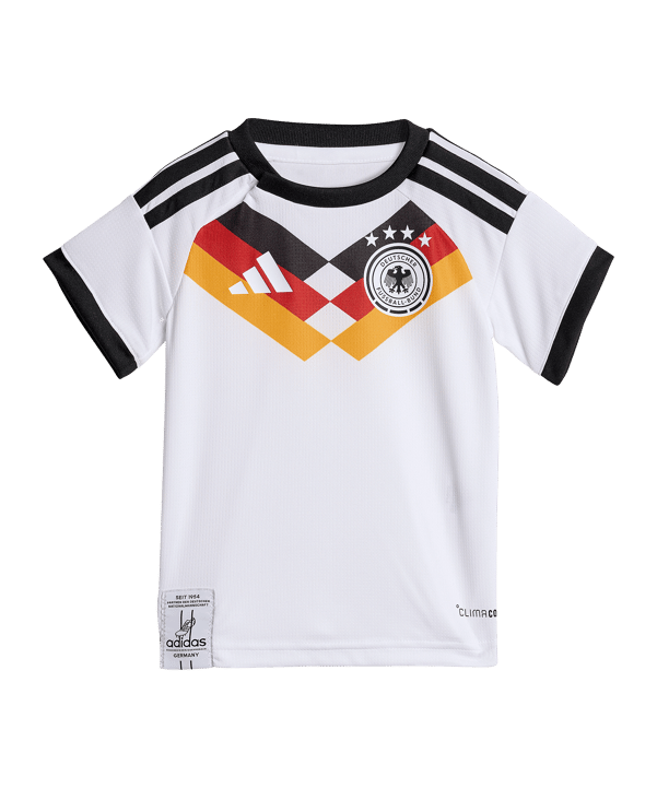 adidas DFB Deutschland Babykit Trikot Set Home WM 2026 Kids Weiß - weiss