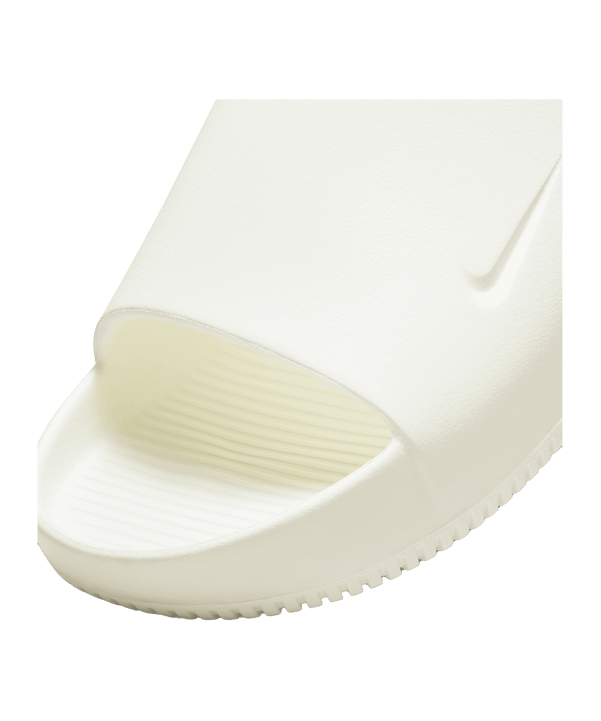 Nike Calm Slide Badelatsche Weiss F100 - weiss