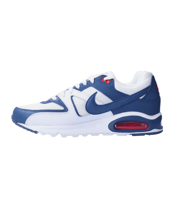 Nike Air Max Command Weiss Blau F100 - weiss
