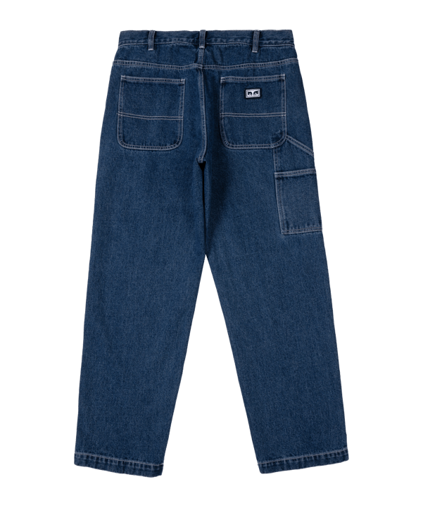 Obey Hardwork Carpenter Denim Pant - gelb