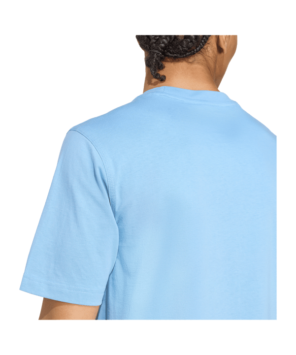 adidas Originals Trefoil Essentials Tee Blue - blau