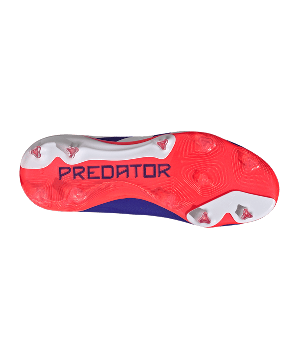 adidas Predator Elite LL FG Advancement Kids Blau Weiss - blau