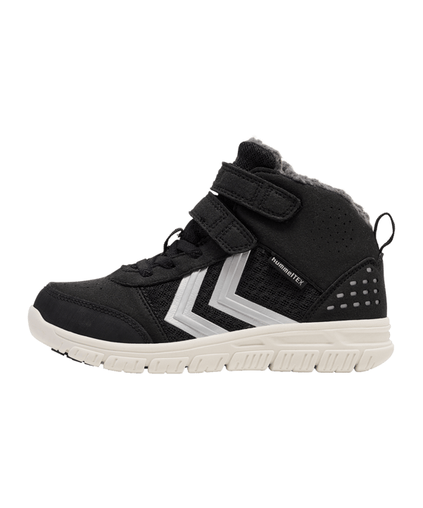 Hummel Crosslite Winter Mid Tex Boots Kids Schwarz F2352 - schwarz