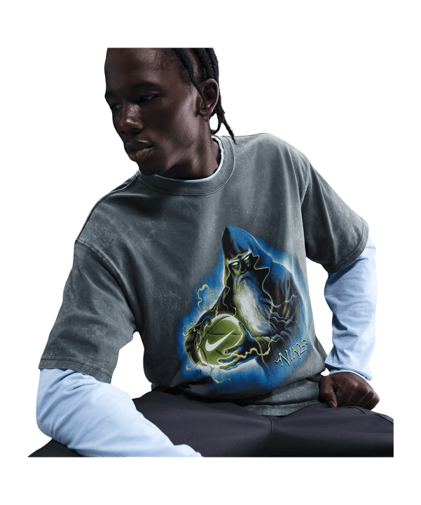 Nike M90 Fantasy T-Shirt Grau F060 - grau