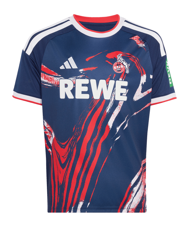 adidas 1. FC Köln Maillot 3rd 2026/2027 Bleu - bleu