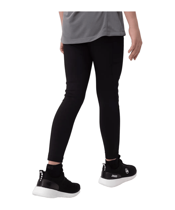 JAKO Winter Power Leggings Kids Schwarz F800 - schwarz