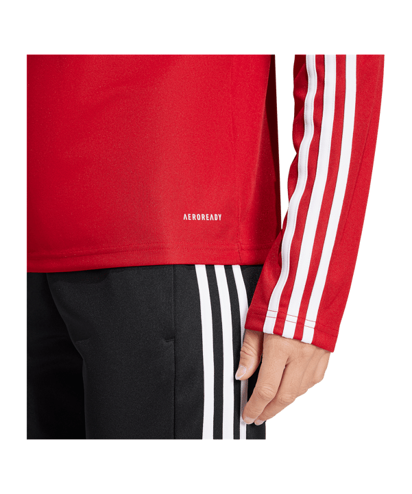 adidas Squadra 25 HalfZip Sweatshirt Damen Rot - rot
