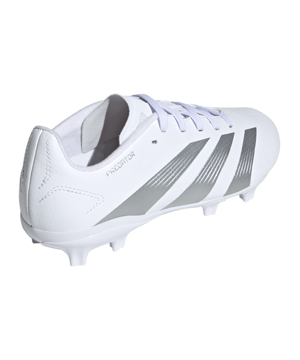 adidas Predator League FG Pearlized Kids Weiss Silber Weiss - weiss
