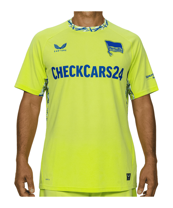 Castore Hertha BSC Berlin Trikot 3rd 2025/2026 Orange F100 - orange