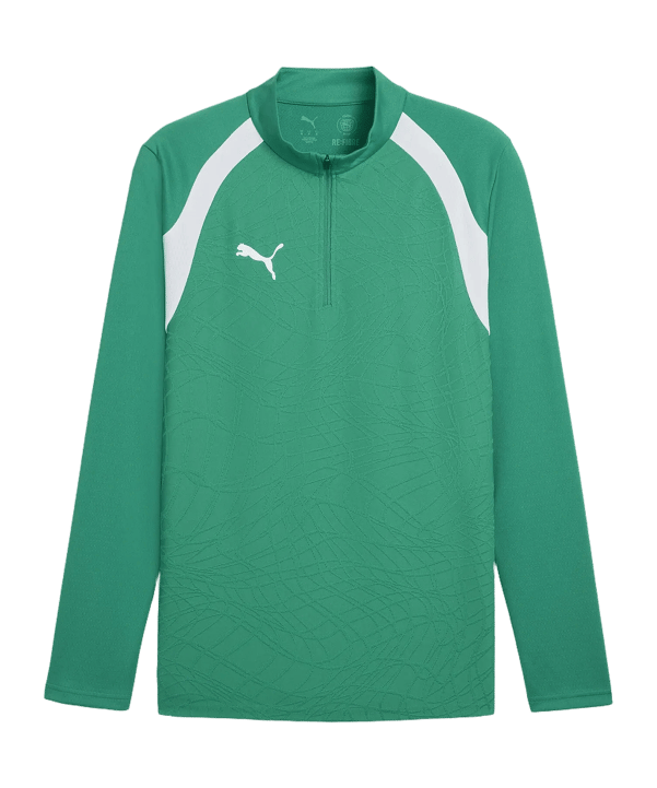 PUMA teamFINAL26 Training 1/4 Zip Top Vert C05 - vert