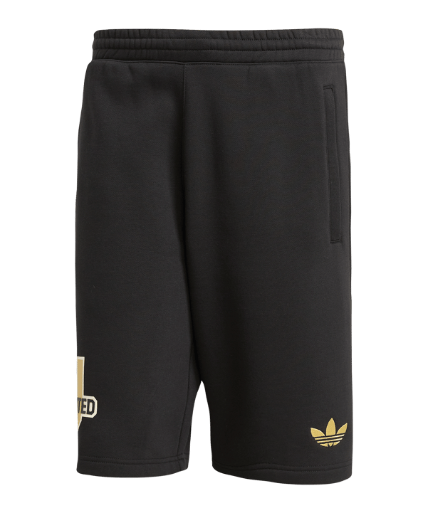 adidas Manchester United VRCT Short Schwarz - schwarz