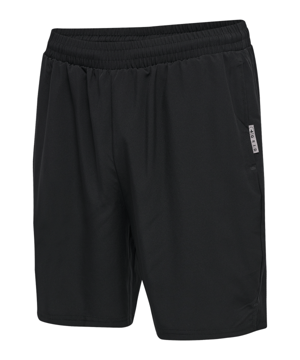 Hummel Move Grid Woven Short Schwarz F2001 - schwarz