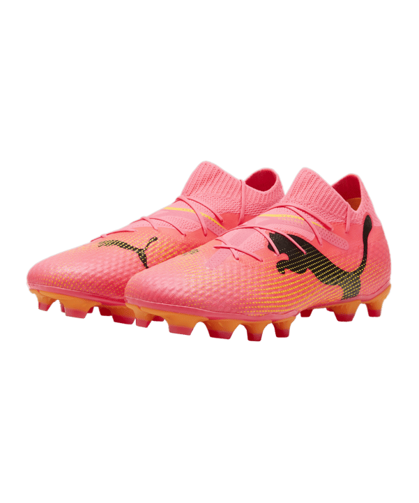 PUMA FUTURE 7 Pro FG/AG The Forever Faster Rosa Schwarz F03 - rosa