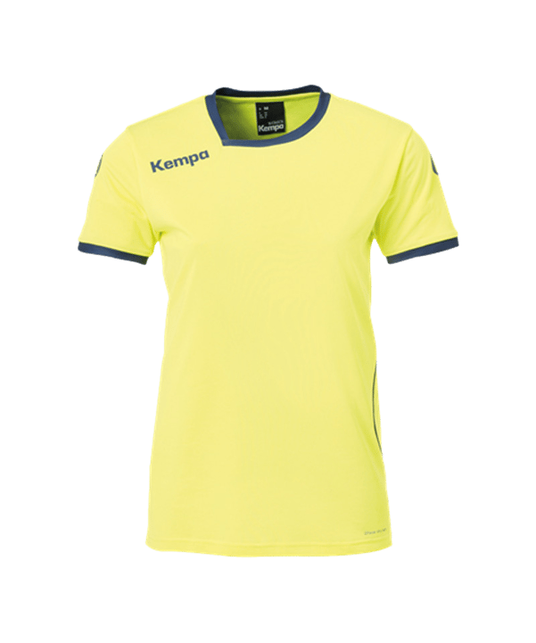 Kempa Curve Trikot T-Shirt Damen Gelb Blau F08 - gelb