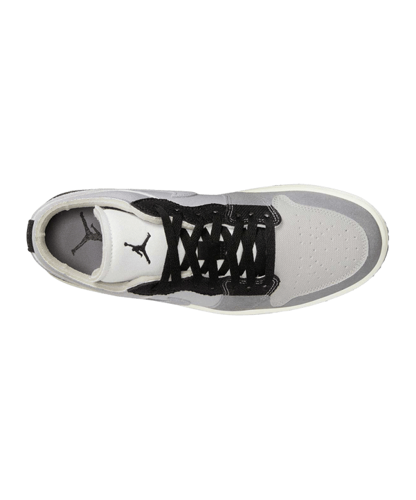 Jordan Air 1 Low SE Craft Schwarz Grau F002 - grau