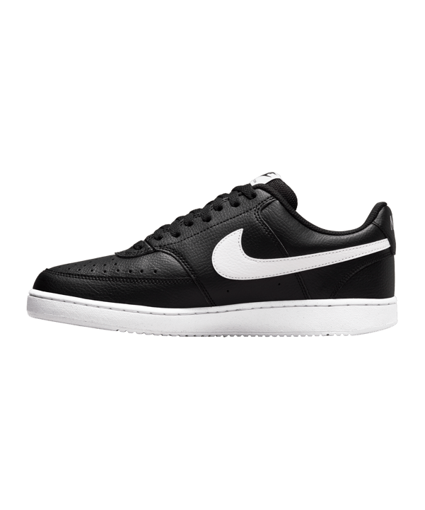 Nike Court Vision Low Schwarz Weiss F001 - schwarz