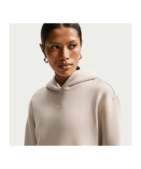 Nike Studio Fleece Sweatshirt à capuche Femmes Marron C236 - brun