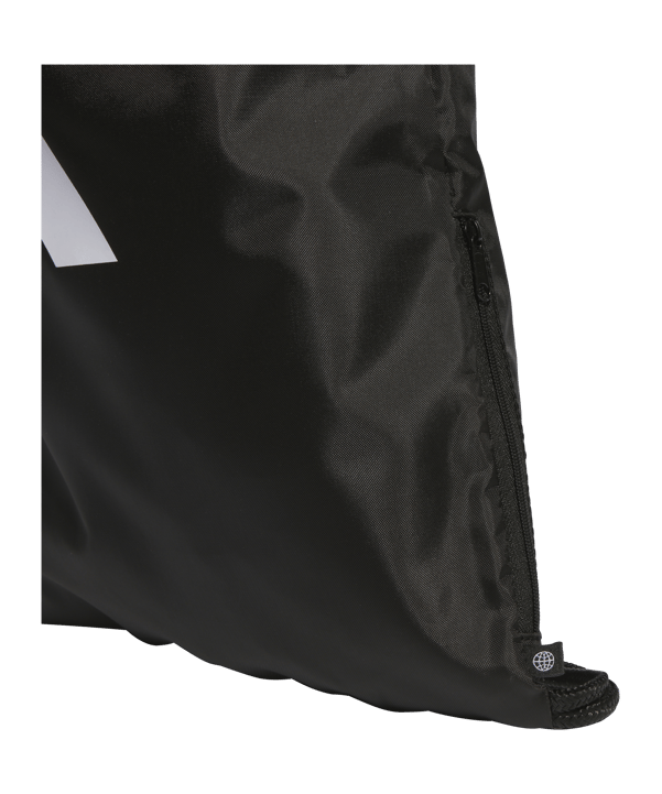 adidas Tiro League Gymsack Schwarz Weiss - schwarz