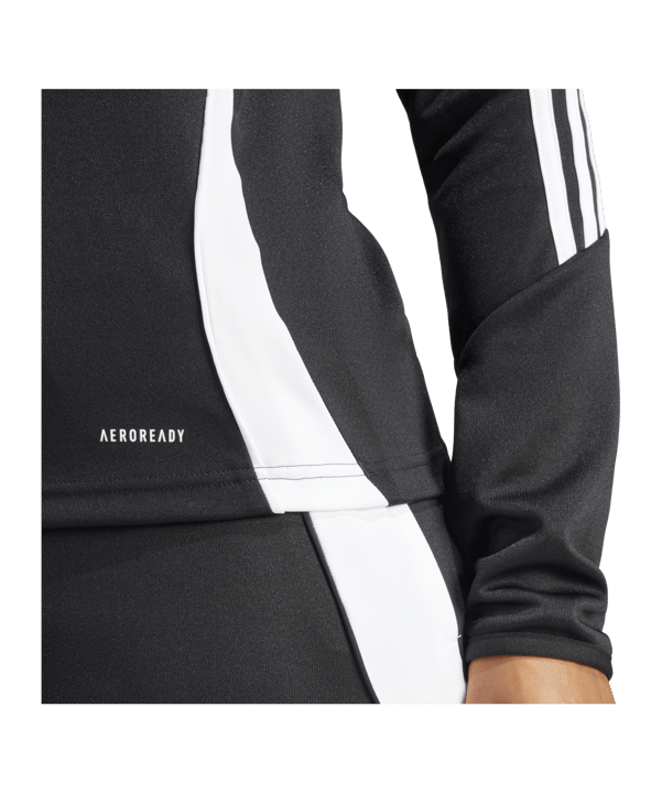 adidas Tiro 24 Trainingstop Damen Schwarz Weiss - schwarz