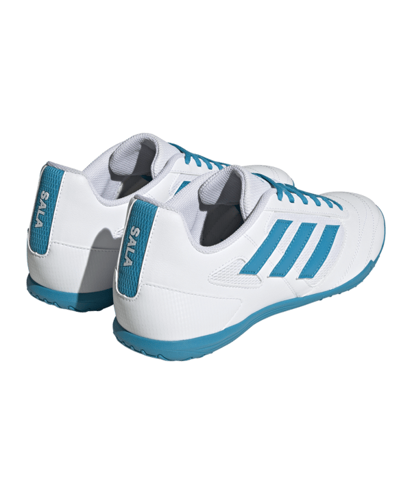 adidas Super Sala 2 Halle Weiss Blau - weiss