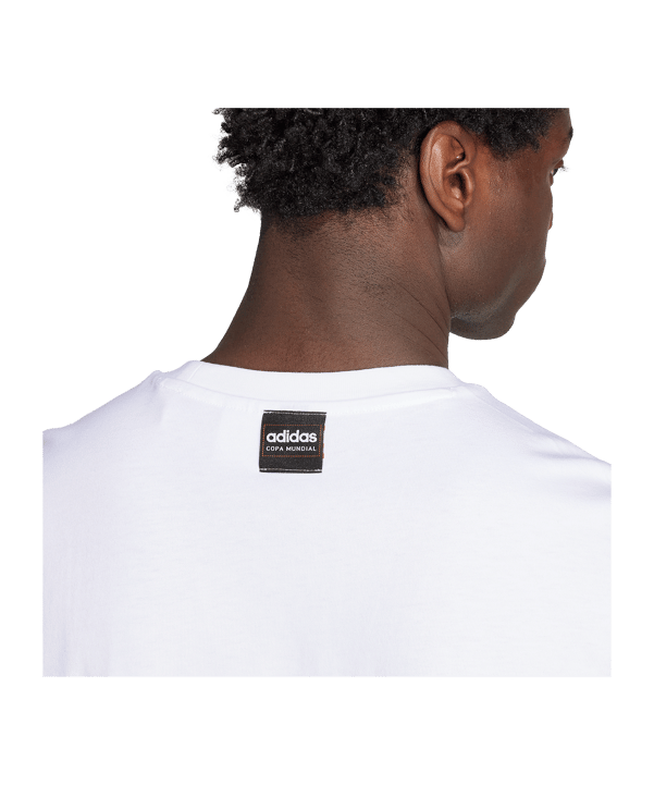 adidas Copa Graphic T-Shirt Weiß - weiss