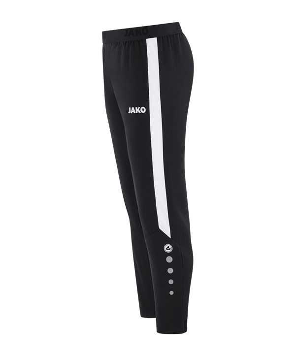 JAKO Power Freizeithose Schwarz Weiss F802 - schwarz