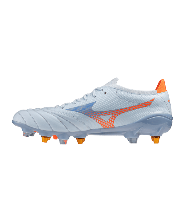 Mizuno Morelia Neo V Beta Elite Mix SG Serene Spark Blau F22 - blau