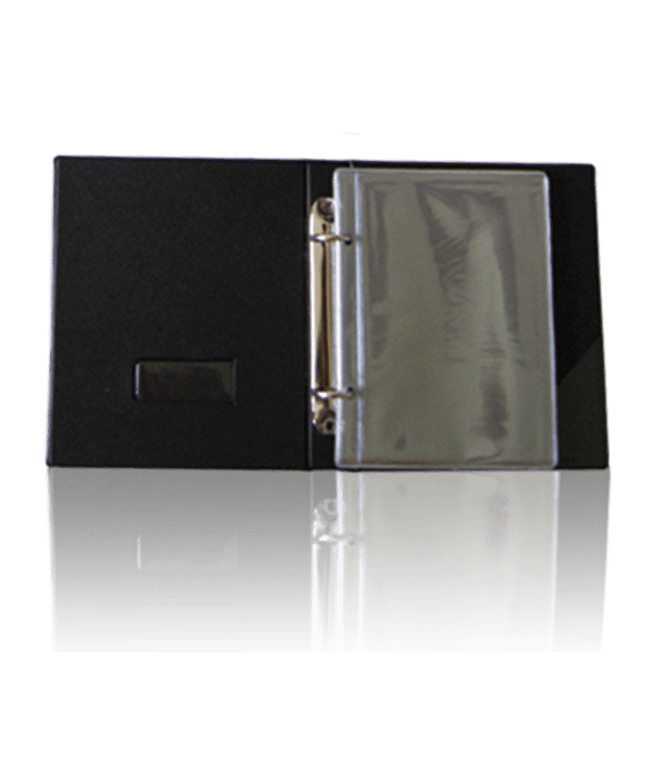 Cawila Passhüllen 10er Set DIN A6 Transparent - schwarz