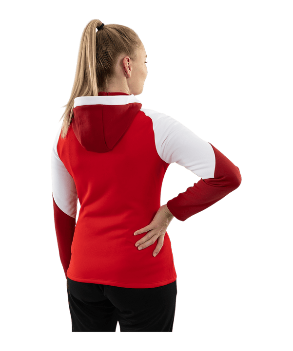 JAKO Dynamic Kapuzenjacke Damen Rot F114 - rot