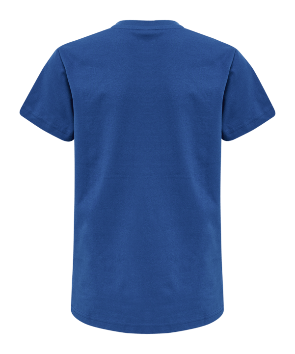 Hummel hmlRED Basic T-Shirt Kids Blau F7045 - blau
