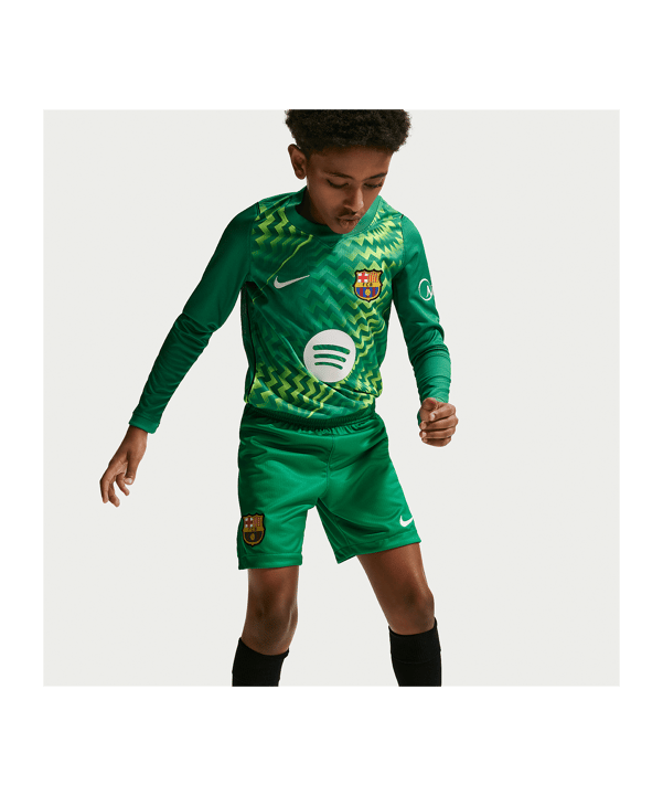 Nike FC Barcelona Torwartshort 2026/2027 Kids Grün F324 - gruen