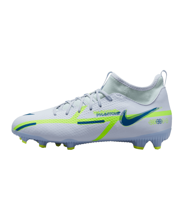 Nike Jr Phantom GT2 Progress Academy DF FG/MG Kids Grau F054 - grau