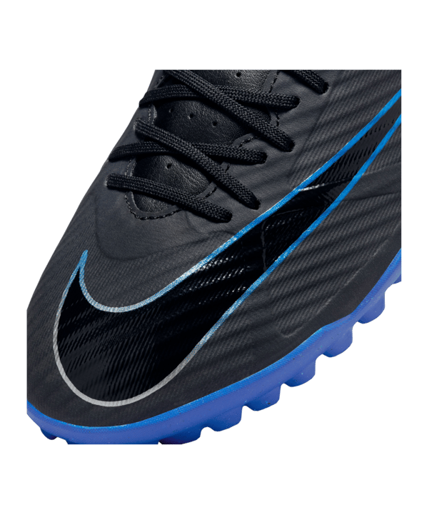 Nike Air Zoom Mercurial Vapor XV Academy TF Shadow Schwarz Silber Blau F040 - schwarz