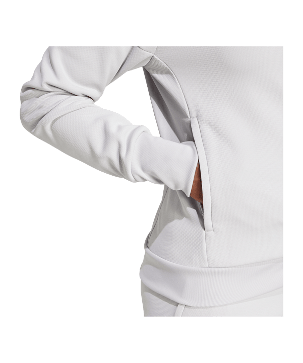 adidas Tiro 25 Travel Kapuzenjacke Damen Grau - grau