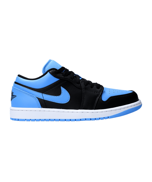 Jordan Air 1 Low Schwarz Blau Weiss F041 - schwarz