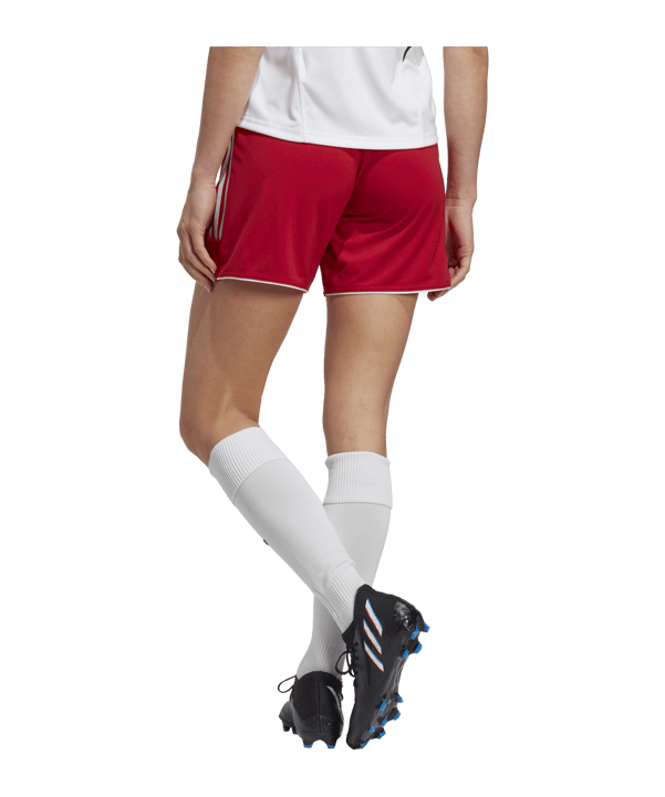 adidas Tiro 23 Short Low Damen Rot Weiss - rot