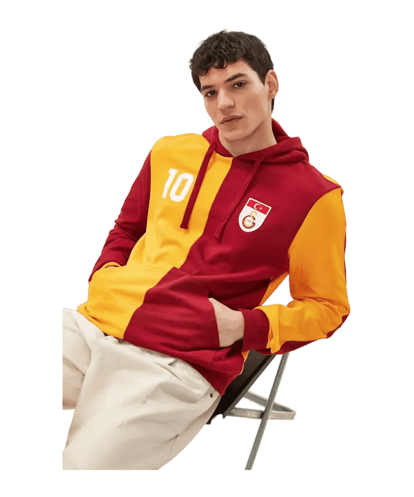 Galatasaray Istanbul Metin Oktay Sweatshirt Jaune - jaune