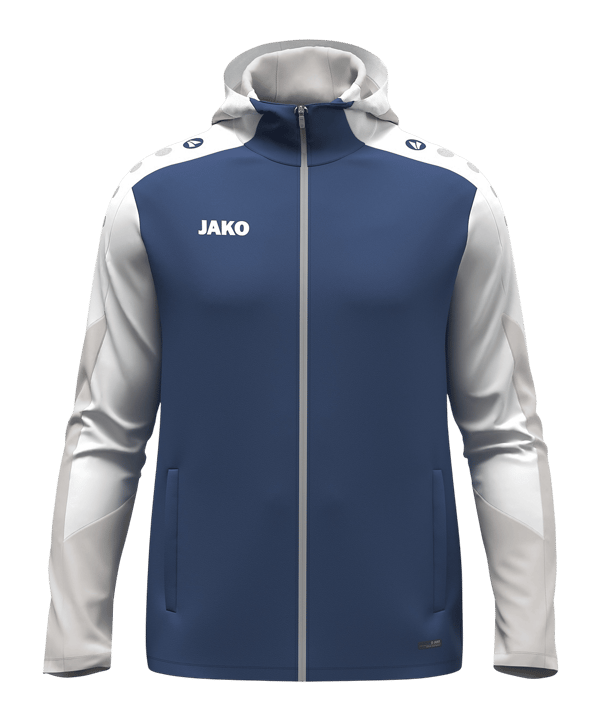 JAKO Dynamic Kapuzenjacke Kids Blau F921 - blau