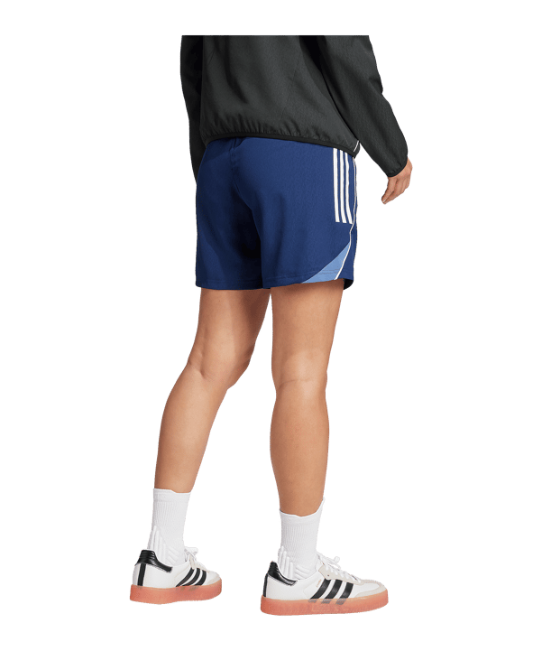 adidas Tiro 25 Competition Downtime Short Damen Blau - blau