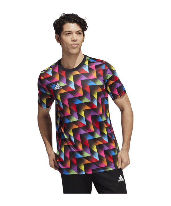adidas MLS Pride Edition Shirt Gelb Grün Lila - gelb