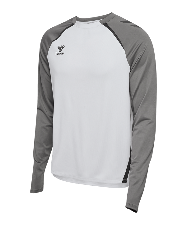 Hummel hmlLEAD 2.0 Sweatshirt Weiss F9396 - weiss