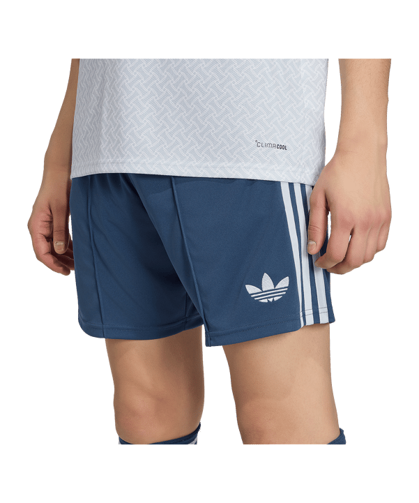 adidas FIGC Italien Short Away WM 2026 Blau - blau