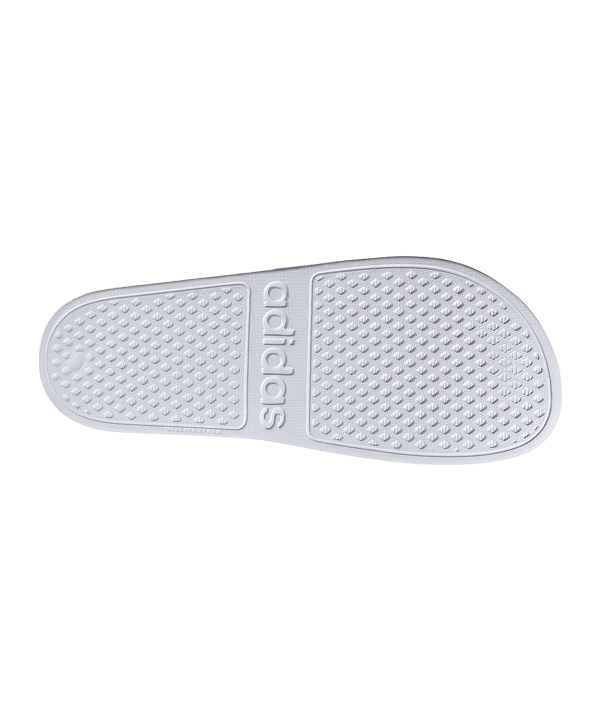 adidas Adilette Aqua Badelatsche Weiss - weiss