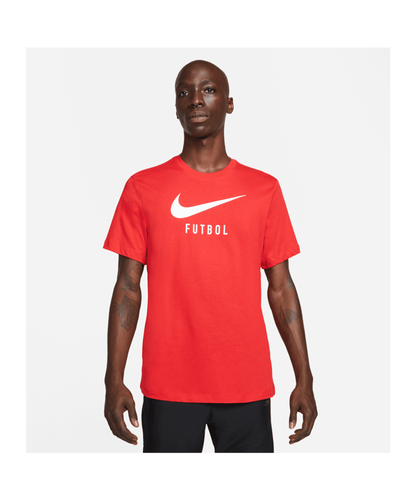 Nike Soccer T-Shirt Rot F658 - rot