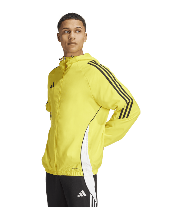 adidas Tiro 24 Windbreaker Gelb Weiss Schwarz - gelb