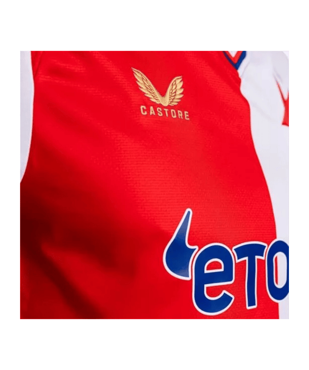 Castore SK Slavia Prague Maglietta Home 2026/2027 Rosso - rosso