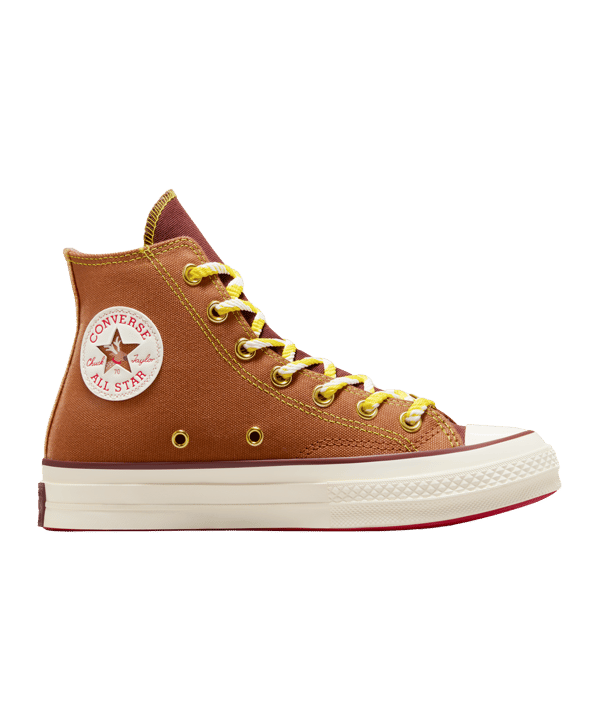 Converse Chuck 70 HI Braun F219 - rosa