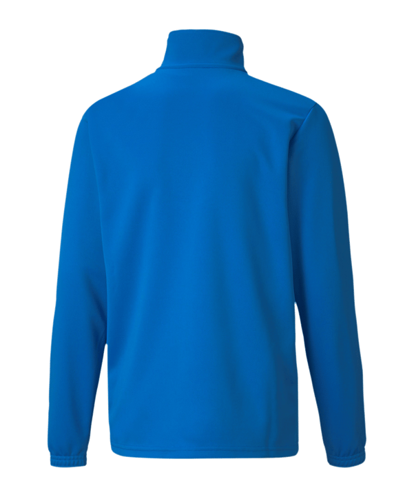 PUMA teamRISE HalfZip Sweatshirt Kids Blau F02 - blau