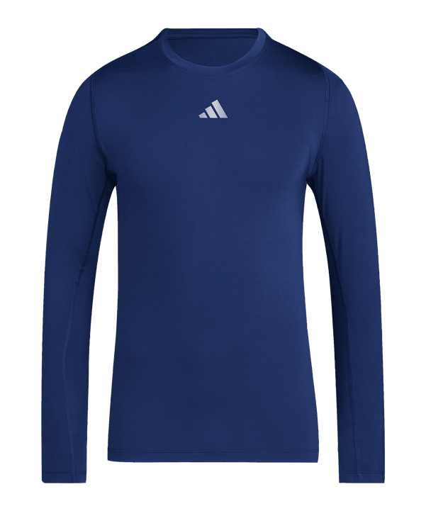 adidas Techfit Longsleeve Kids Blau - blau