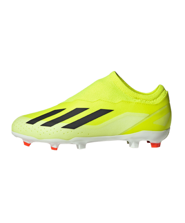 adidas X Crazyfast League LL FG Solar Energy Kids Gelb Schwarz Weiss - gelb